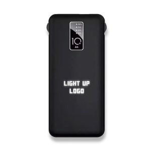 Işıklı Logo Wireless Powerbank 10000 mAh