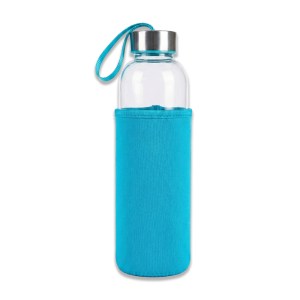 Cam Matara 500 ml - Açık Mavi