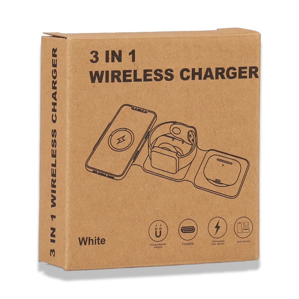 Kablosuz Şarj Standı (Telefon, Saat, Kulaklık) - Görsel 8