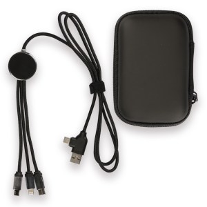 Işıklı Logo Type-C Uçlu Şarj Kablosu (Çantalı)